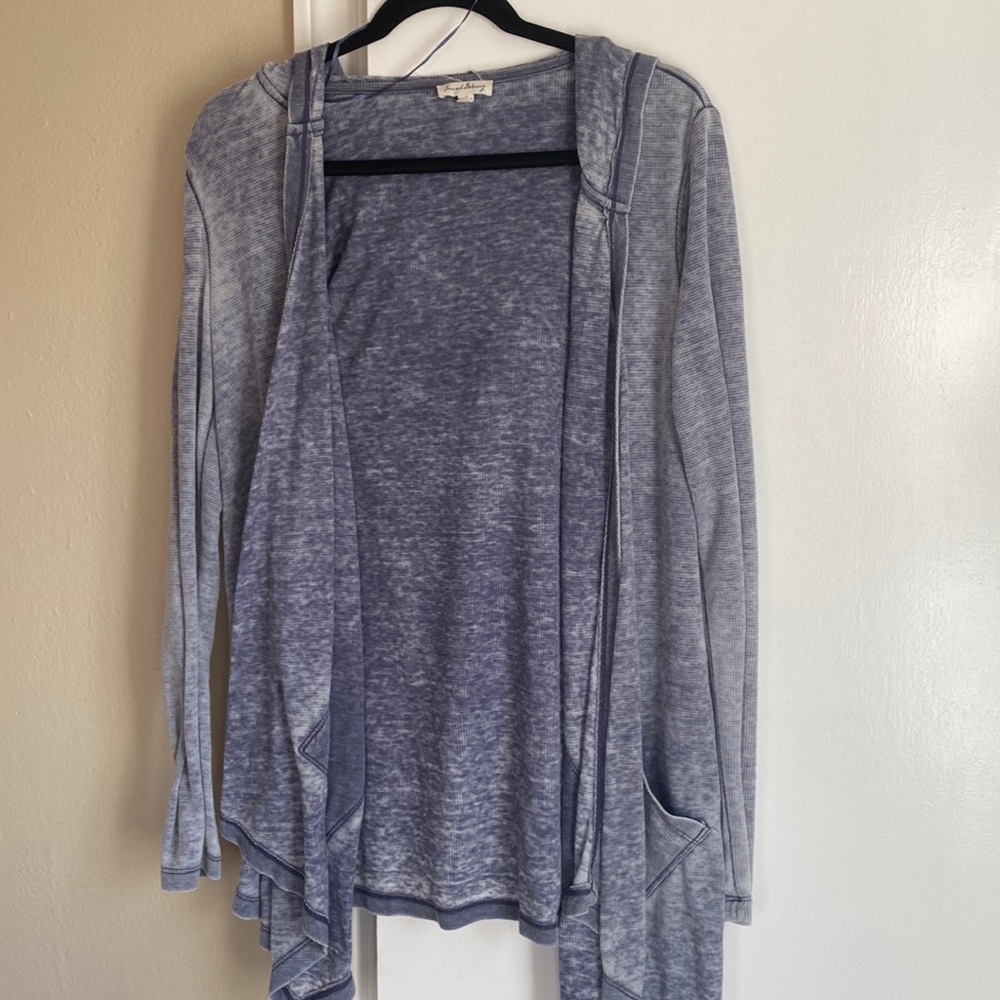 Cozy cardigan with hood